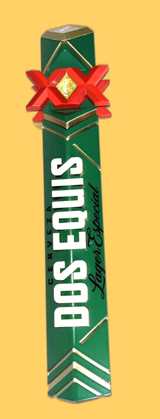 Dos Equis XX Cerveza Lager Especial  Beer Pull | 12" Tall 3D